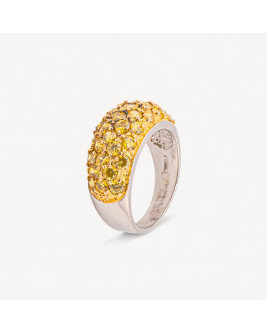 Anello Gioiello In Argento 925 Con Zirconi MOD.2742 9x21mm-ANELLI DI ARGENTO 925 | Worldofjewel.com