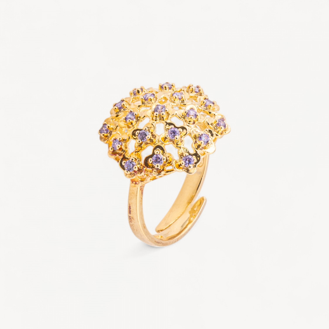 Anello Gioiello In Argento 925 Con Zirconi MOD.2742 9,4x12mm-RINGE AUS 925 SILBER | Worldofjewel.com