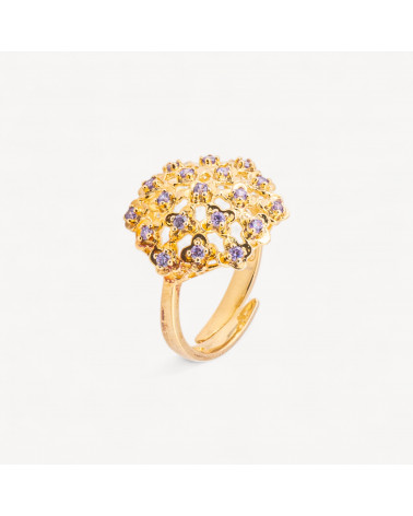 Anello Gioiello In Argento 925 Con Zirconi MOD.2742 9,4x12mm-RINGE AUS 925 SILBER | Worldofjewel.com