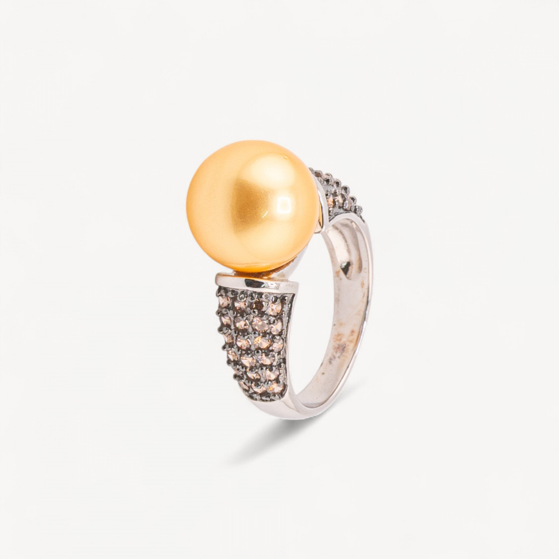 Anello Gioiello In Argento 925 Con Zirconi MOD.2742 9,4x12mm-RINGE AUS 925 SILBER | Worldofjewel.com