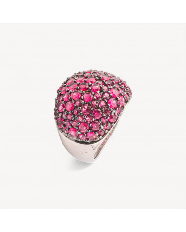 Anello Gioiello In Argento 925 Con Zirconi MOD.2742 18,6x23,3mm-ANELLI DI ARGENTO 925 | Worldofjewel.com