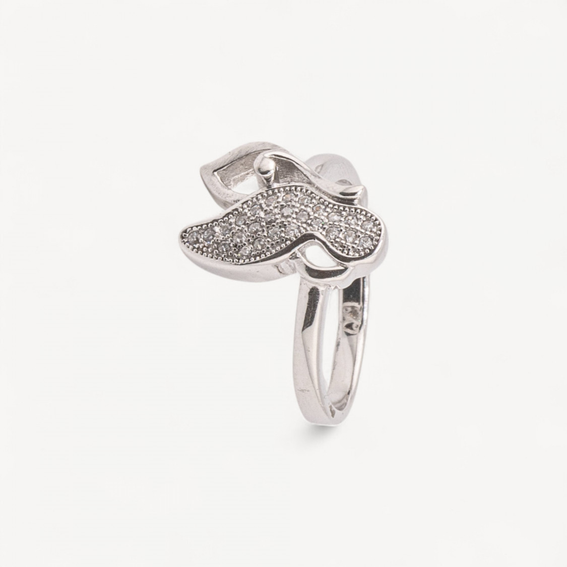 Anello Gioiello In Argento 925 Con Zirconi MOD.2742 15,3x19,4mm-RINGE AUS 925 SILBER | Worldofjewel.com
