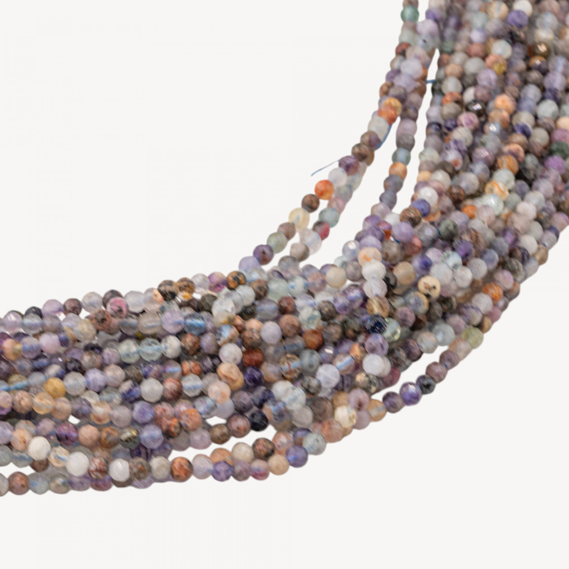 Fluorite Perline Diamond Cut 3,5mm-FLUORITE | Worldofjewel.com