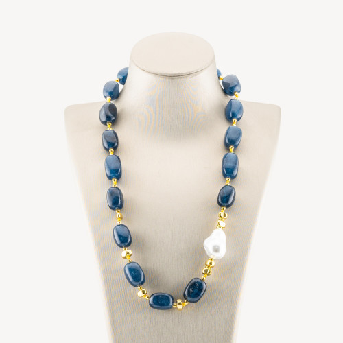 COLLANE DESIGN CON PIETRE NATURALI E PERLE | Worldofjewel.com