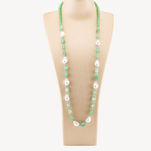 COLLANE DESIGN CON PIETRE NATURALI E PERLE | Worldofjewel.com