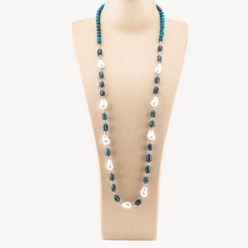 COLLANE DESIGN CON PIETRE NATURALI E PERLE | Worldofjewel.com