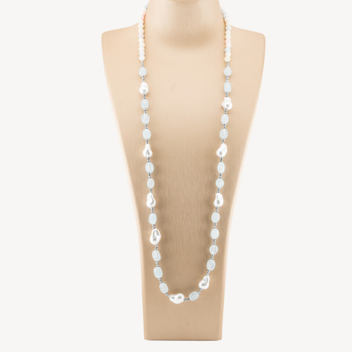 COLLANE DESIGN CON PIETRE NATURALI E PERLE | Worldofjewel.com