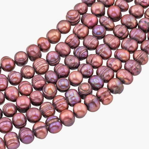 Semi-round AA+ River Pearls 10-11.5mm