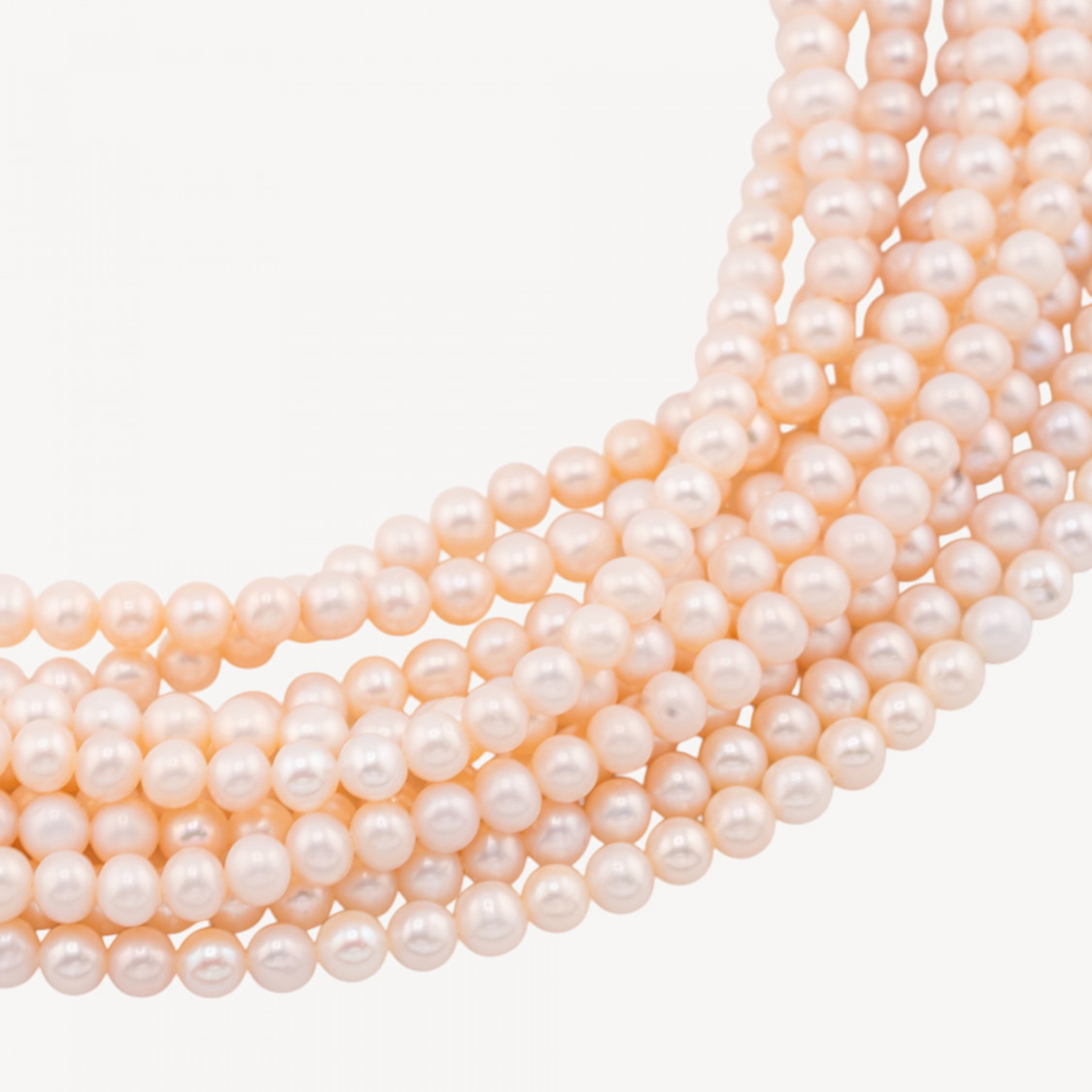 Perle Di Fiume Tonde 3,0-4,6mm AA+ Bianco-PERLAS DE RÍO REDONDAS Y SEMIREDONDAS | Worldofjewel.com