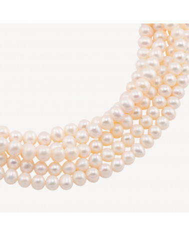 Perle Di Fiume Tonde 5,5-6,0mm 5A Bianco-PERLAS DE RÍO REDONDAS Y SEMIREDONDAS | Worldofjewel.com