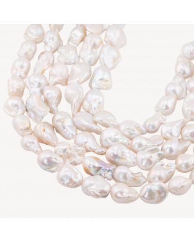 Perle Di Fiume Barocche Naturali TBG Bianco 90-100gr per Creazioni Gioielli DIY-PERLE DI FIUME BAROCCHE LINEA PREMIUM | Worldofjewel.com