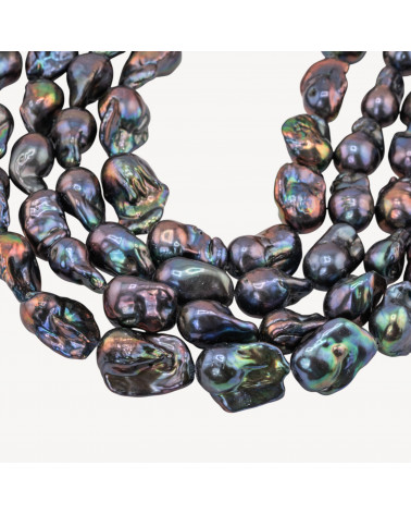 Perle Di Fiume Barocche Naturali TBG Nero Thaiti 100-110gr per Creazioni Gioielli DIY-PERLE DI FIUME BAROCCHE LINEA PREMIUM | Worldofjewel.com