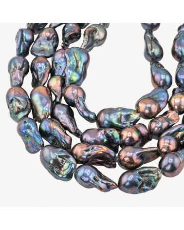 Perle Di Fiume Barocche Naturali TBG Nero Thaiti 110-120gr per Creazioni Gioielli DIY-PERLE DI FIUME BAROCCHE LINEA PREMIUM | Worldofjewel.com