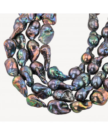 Perle Di Fiume Barocche Naturali TBG Nero Thaiti 90-100gr per Creazioni Gioielli DIY-PERLE DI FIUME BAROCCHE LINEA PREMIUM | Worldofjewel.com