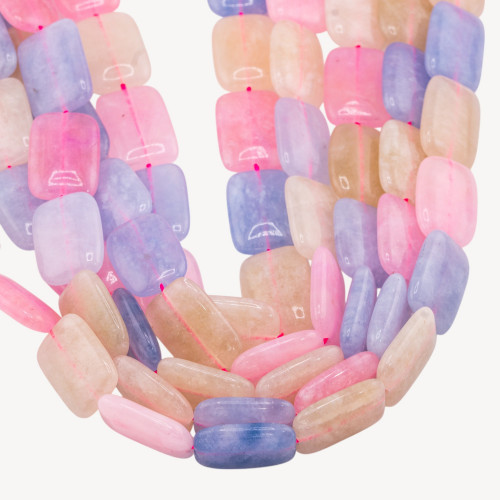 Jade Rectangle Flat Smooth 13x18mm Beryl