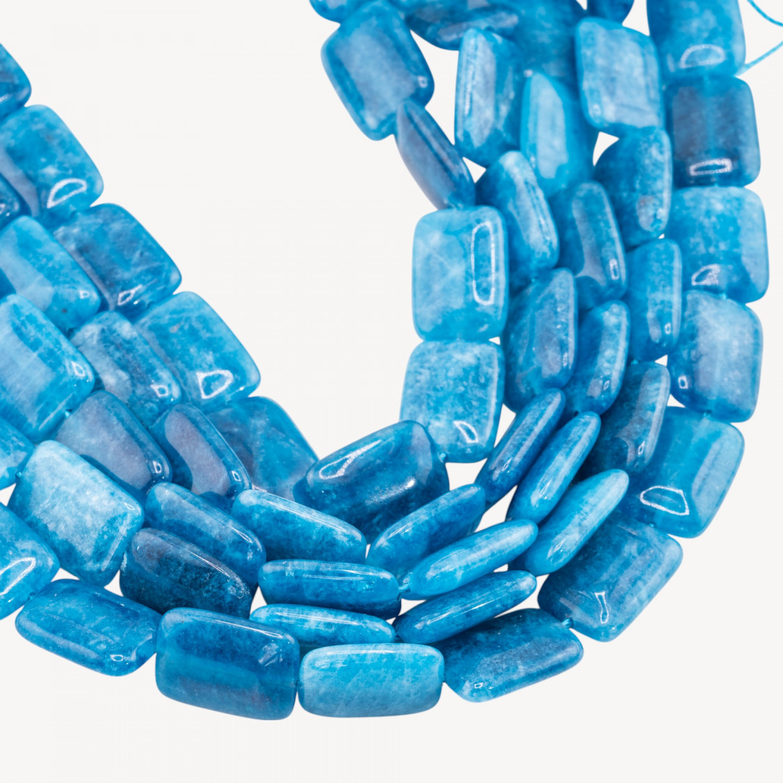 Giada Rettangolo Piatto Liscio 13x18mm Blu-GIADA | Worldofjewel.com