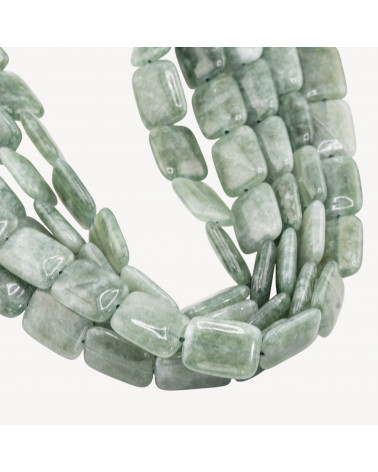 Giada Rettangolo Piatto Liscio 13x18mm Verde Ghiaccio-GIADA | Worldofjewel.com