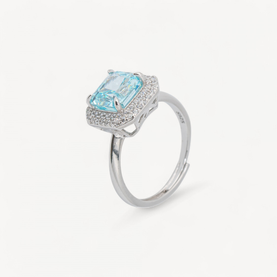 Anello In Argento Con Corindone MOD1501-ANELLI DI ARGENTO 925 | Worldofjewel.com