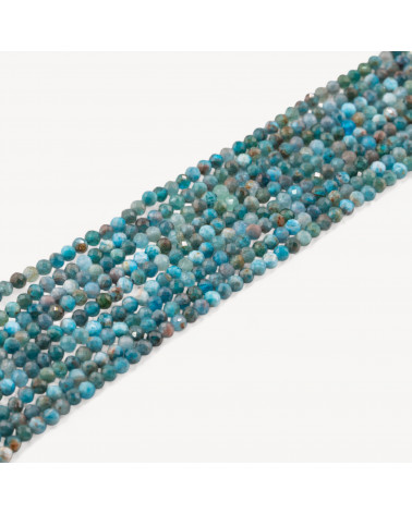 Apatite Perlina Tonda Sfaccettata Diamond Cut 3mm-Apatit | Worldofjewel.com