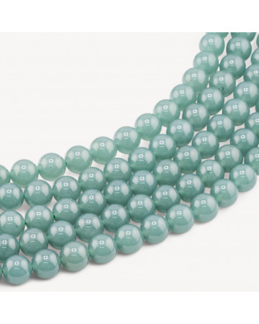 Avventurina Verde Nobile Tondo Liscio 10mm-GREEN ADVENTURINE | Worldofjewel.com