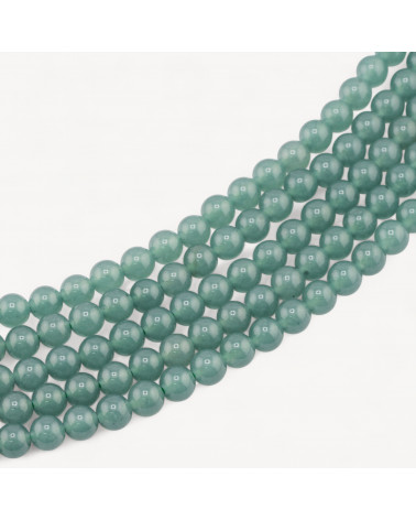 Avventurina Verde Nobile Tondo Liscio 6mm-GREEN ADVENTURINE | Worldofjewel.com