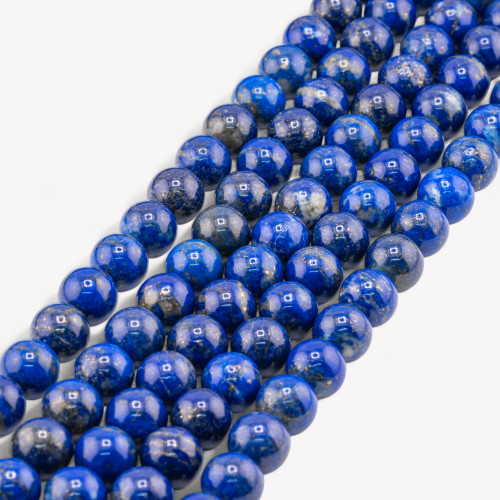 Natural Blue Lapis Lazuli First Choice Smooth Round 8mm
