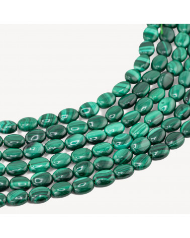 Malachite Ovale Piatto 8x10mm-MALACHITE | Worldofjewel.com