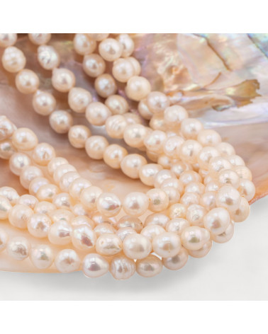 Perle Di Fiume Barocche Goccine 7-7,5mm-PERLE DI FIUME BAROCCHE LINEA CLASSICA | Worldofjewel.com