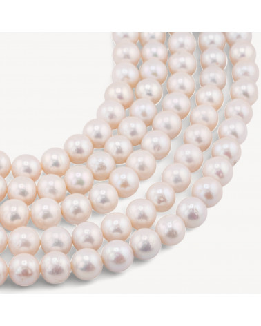 Perle Di Fiume Tonde 10,0-11,0mm Barocche Bianco-PERLE DI ACQUA DOLCE 6-10MM PERLE NATURALI | Worldofjewel.com