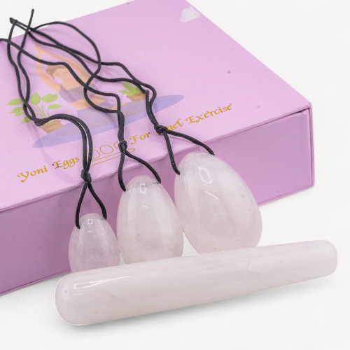 Rock Crystal Egg Mineral Pack