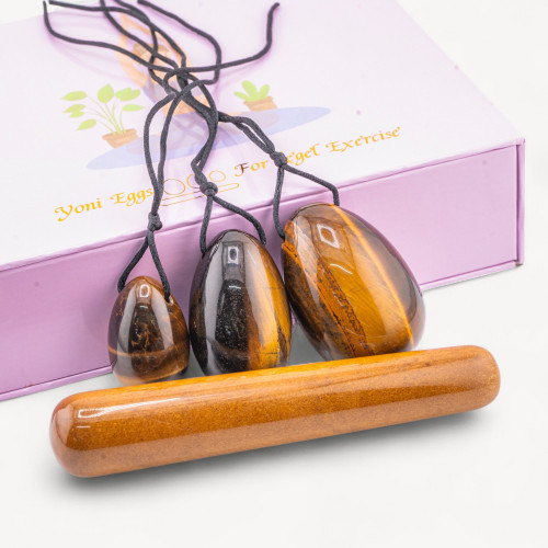 Tigerauge Mineralien-Eier-Packung