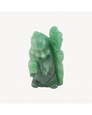 Soprammobile Statua Incise a Mano Buddha Di Pietre Natuali 11x5cm 1pz Avventurina Verde-SCULPTURES ET ORNEMENTS SCULPTÉS À LA MAIN EN PIERRES DURES | Worldofjewel.com
