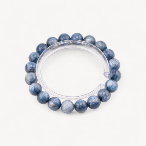 Bracelet en kyanite naturelle de 10 mm