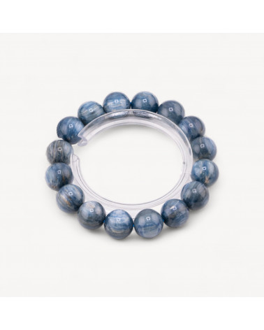 Bracciale Di Cianite Naturale 13mm-PIERRES DURES | Worldofjewel.com