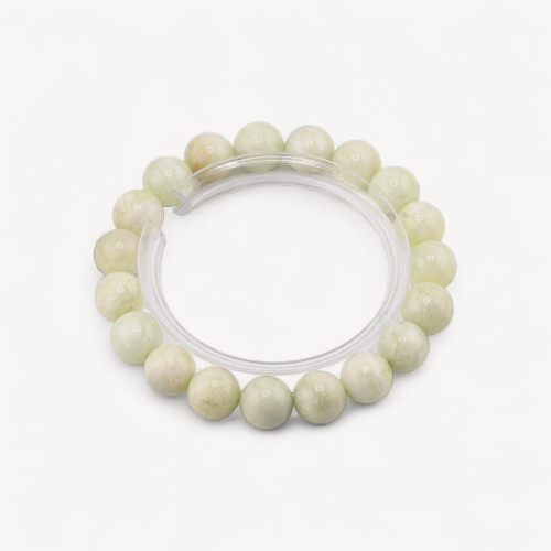 10mm Natural Canadian Jade Bracelet