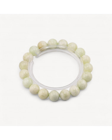 Bracciale Di Giada Canadese Naturale 10mm-HARTE STEINE | Worldofjewel.com