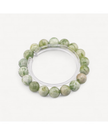Bracciale Di Giada Canadese Naturale 11mm-ΣΚΛΗΡΕΣ ΠΕΤΡΕΣ | Worldofjewel.com