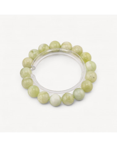 Bracciale Di Giada Canadese Naturale 12mm-HARD STONES | Worldofjewel.com