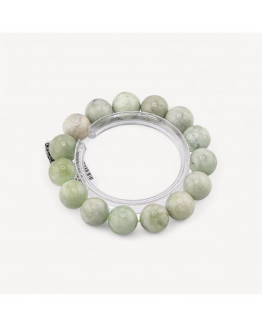 Bracciale Di Giada Canadese Naturale 14mm-HARD STONES | Worldofjewel.com