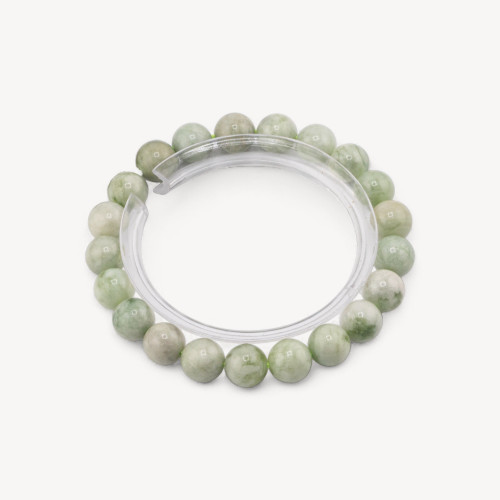 8mm Natural Canadian Jade Bracelet