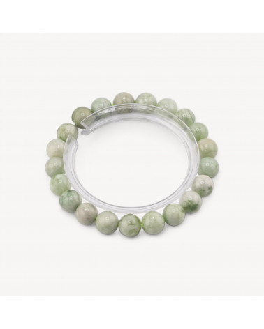 Bracciale Di Giada Canadese Naturale 8mm-PIERRES DURES | Worldofjewel.com