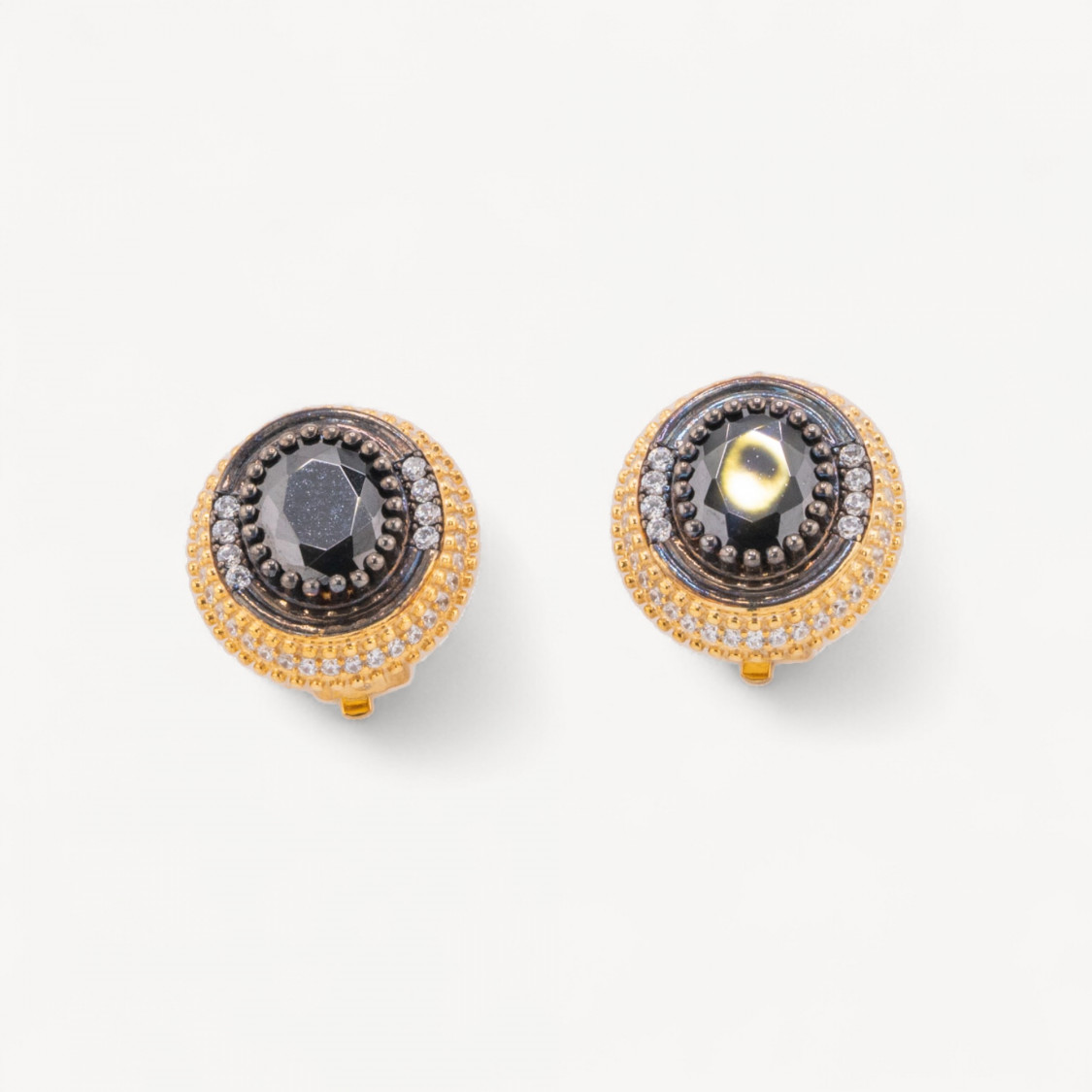 Orecchini Di Argento 925 A Clip 17x19mm-ΑΣΗΜΙ 925 ΣΧΕΔΙΟ ΙΤΑΛΙΑ | Worldofjewel.com