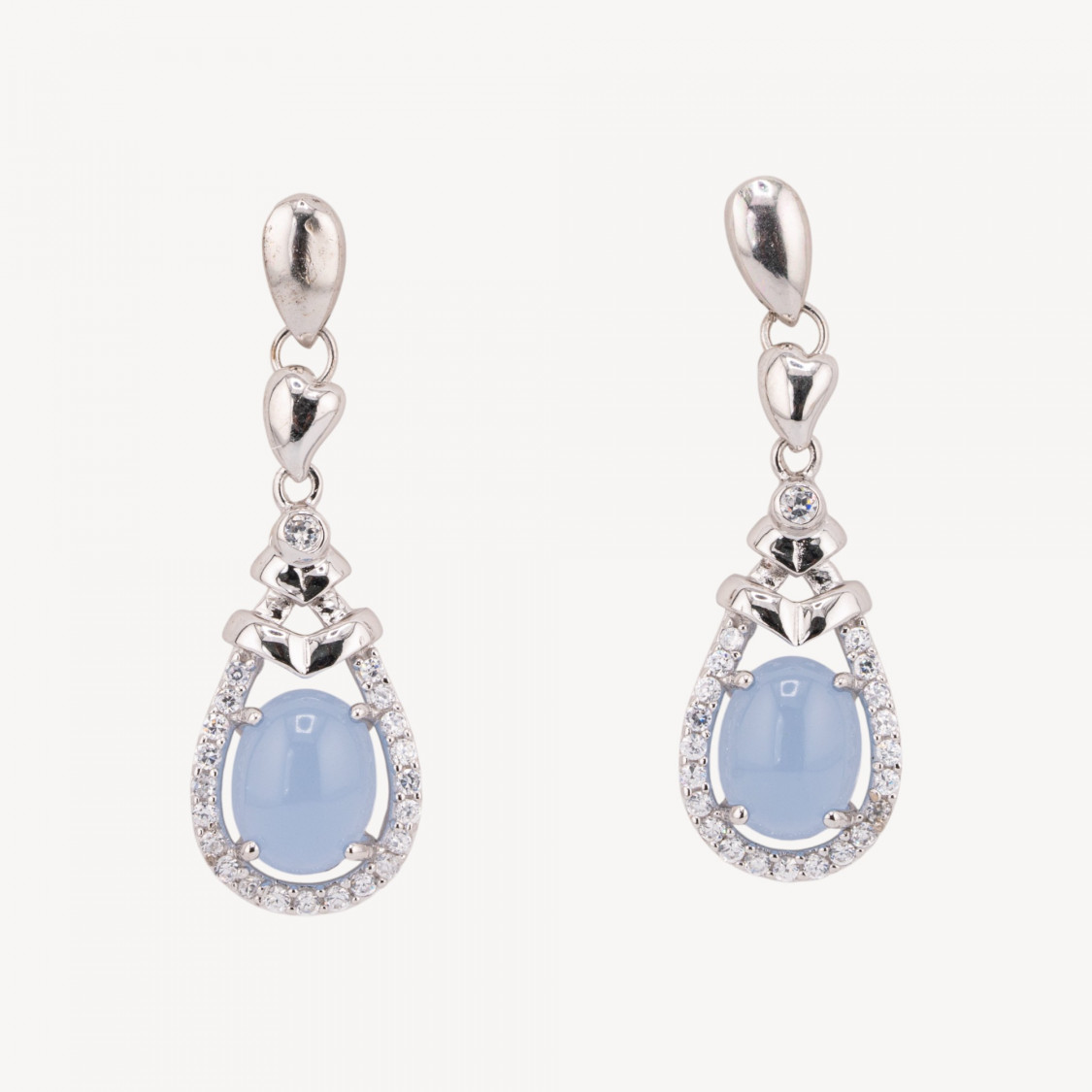 Ohrhänger aus 925er Silber-SILBER 925 DESIGN ITALIEN | Worldofjewel.com