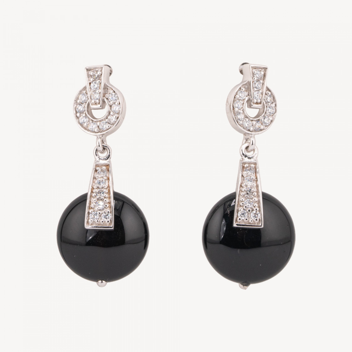 Ohrringe aus 925er Sterlingsilber, hergestellt in Italien-SILBER 925 DESIGN ITALIEN | Worldofjewel.com