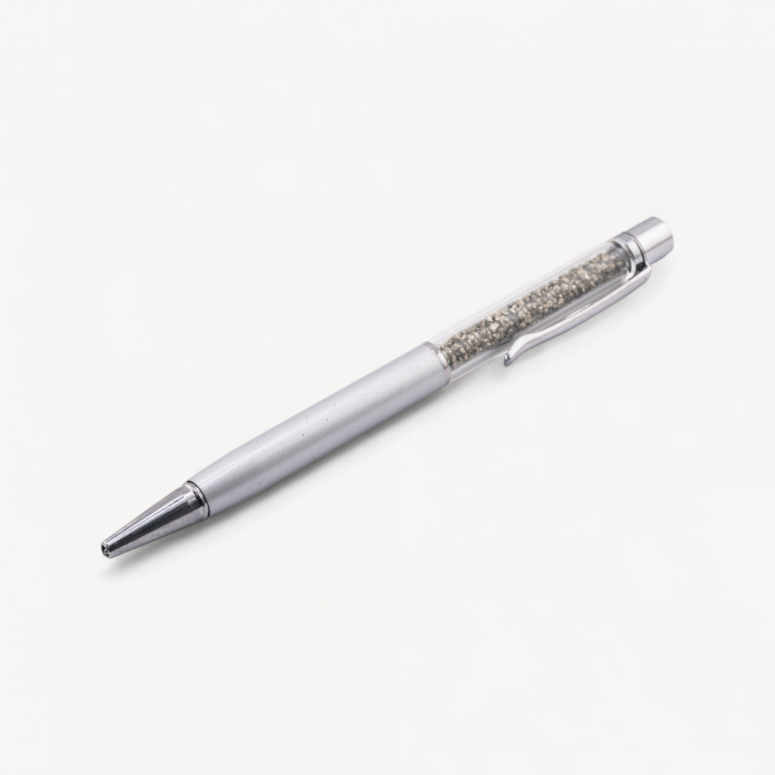 Penna A Sfera Con Pietre Semipreziose Naturali Pirite-OGGETTISTICA CON MINERALI NATURALI CRISTALLOTERAPIA | Worldofjewel.com