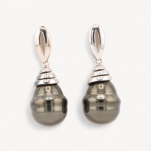 925 Silver Earrings Made in Italy