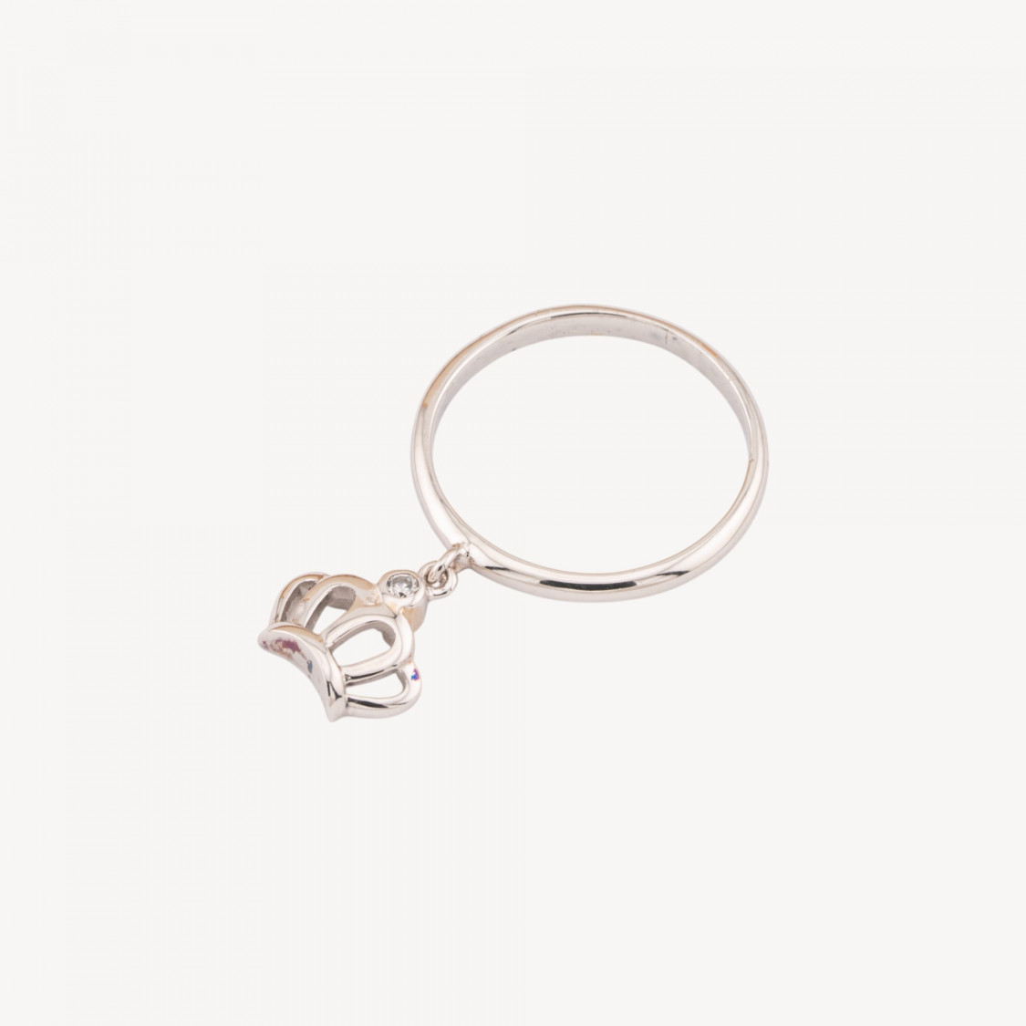 Anello Di Argento 925 1pz Con Corona e Punto Luce-ΔΑΧΤΥΛΙΔΙΑ 925 ΑΣΗΜΙ | Worldofjewel.com
