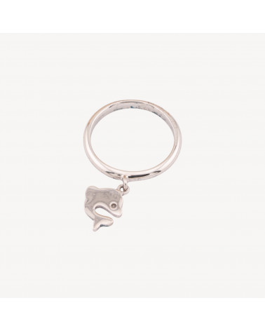 Anello Di Argento 925 1pz Con Delfino-ANELLI DI ARGENTO 925 | Worldofjewel.com