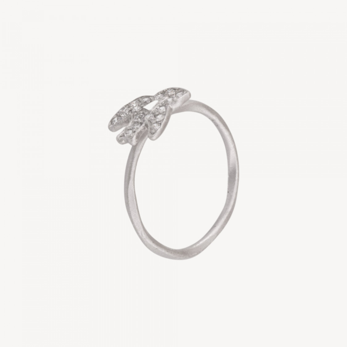Anello Di Argento 925 1pz Con Zirconi MOD. Rondine-ANELLI DI ARGENTO 925 | Worldofjewel.com