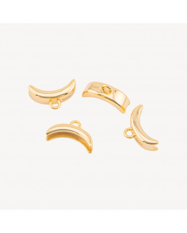 Componente Gancio Pendente Finale In Argento 925 4x14mm 4pz Dorato-CHIUSURE IN ARGENTO 925 FAI DA TE | Worldofjewel.com